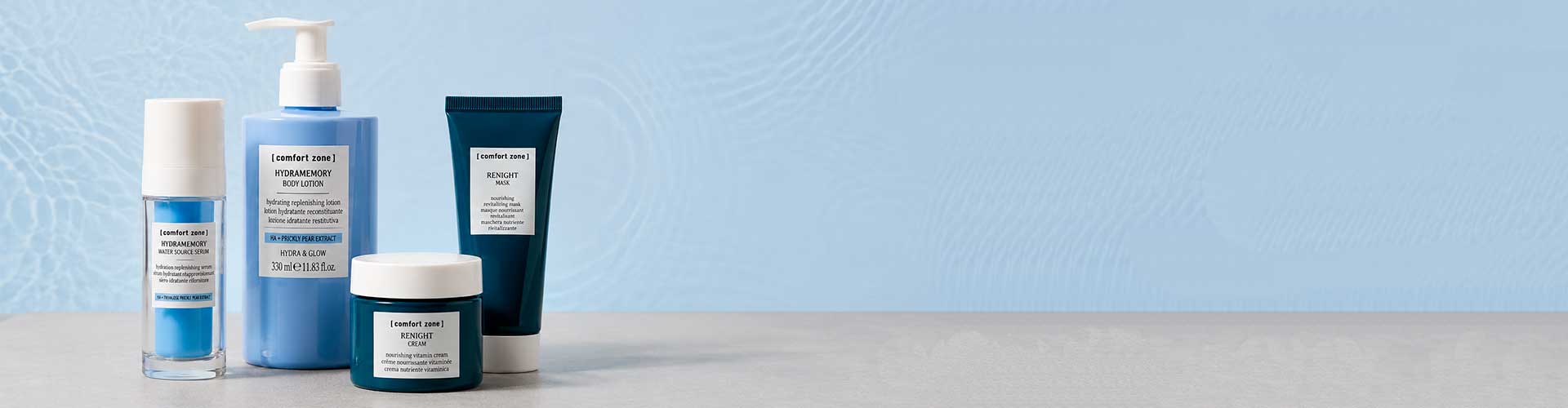Comfort Zone Hydramemory y Renight con 30% de descuento